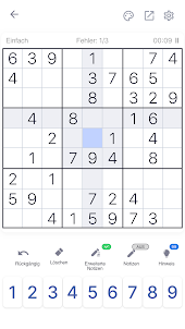 Sudoku Klassische Puzzlespiele