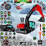 Cover Image of Download Real Snow Excavator Simulator  APK