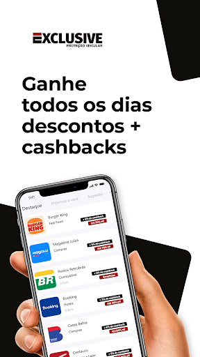 Android application Exclusive Benefícios screenshort
