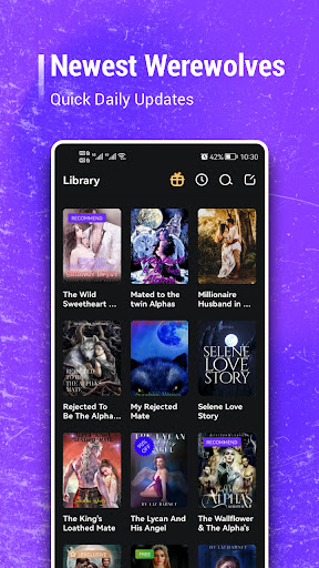 WolfFiction - Werewolf&Romance Screen 3