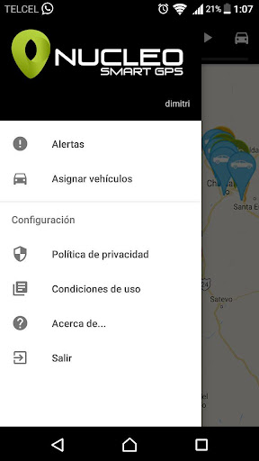 Nucleo Smart GPS 4.0 Screen 2