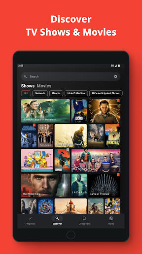 Showly: Track Shows & Movies 9