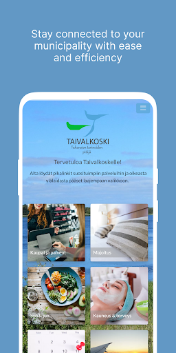 Android application Taivalkoski screenshort