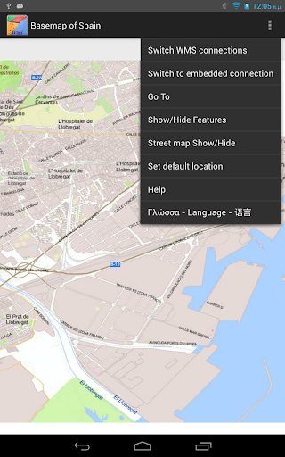 WMS Map Viewer Screen 3