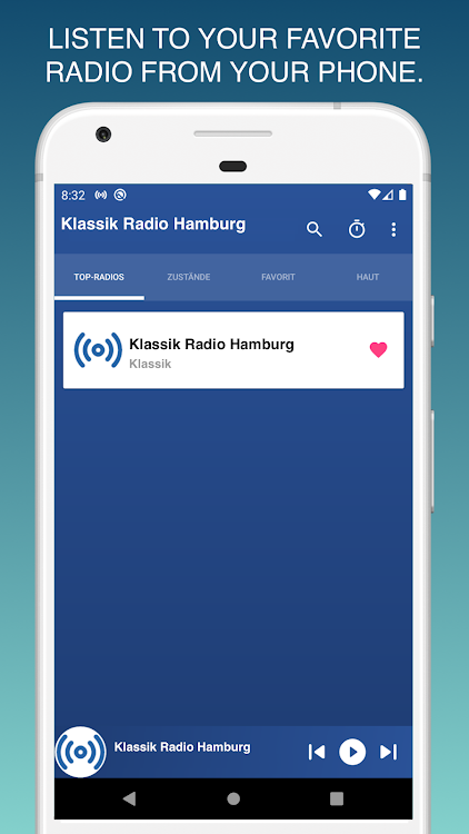 Klassik Radio Hamburg App Live - 4.6 - (Android)