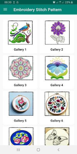 Hand Embroidery Stitch Pattern Screenshot 1 - AppWisp.com