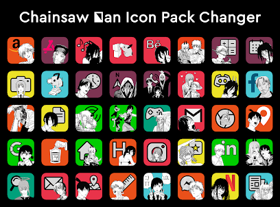 Chainsaw Man Icon Pack Changer