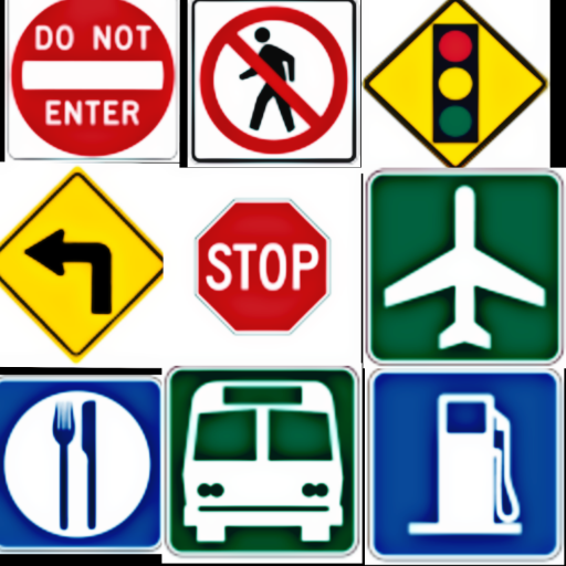 Traffic and Road Sign Test  Icon