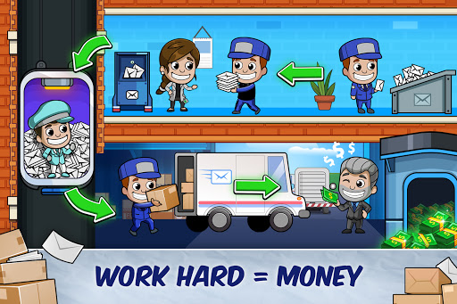 Code Triche Idle Mail Tycoon APK MOD screenshots 1