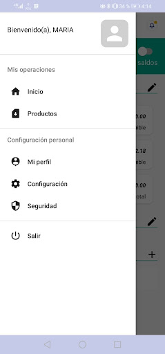 Banca móvil CML Screen 2