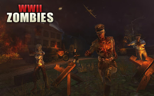 Télécharger WWII Zombies Survival - World War Horror Story APK MOD screenshots 1