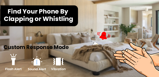 Clap or Whistle to Find Phone