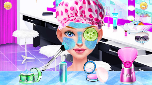 Captura de Pantalla 9 Hair Stylist Salon Girl Games android