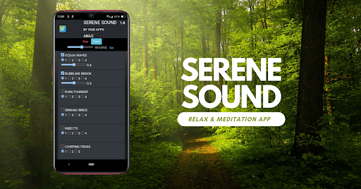 Android application Serene Sound - Relax & Sleep screenshort