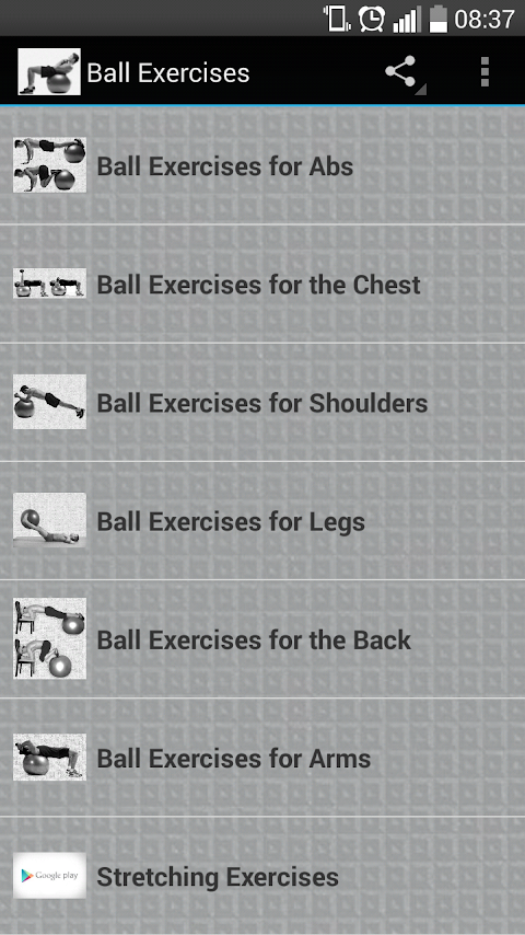 Ball Exercisesのおすすめ画像5