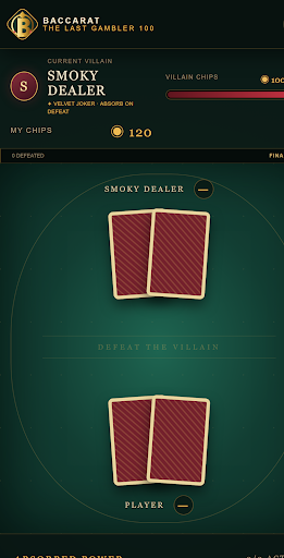 Baccarat: The Last Gambler 100 screenshot 2