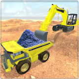 Heavy Crane Excavator Sim 17 icon