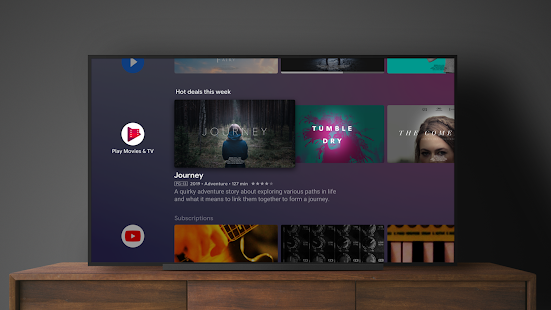 Android TV Core Services Screenshot
