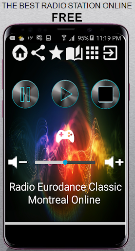 Android application CA Radio Eurodance Classic Mon screenshort