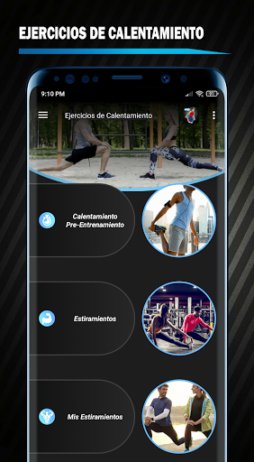 Vista previa de la aplicación
