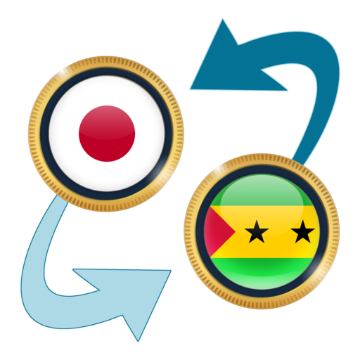 Japan Yen x Sao Tomean Dobra logo