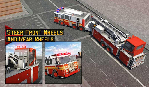 Fire Engine Truck Driving Sim  screenshots 8