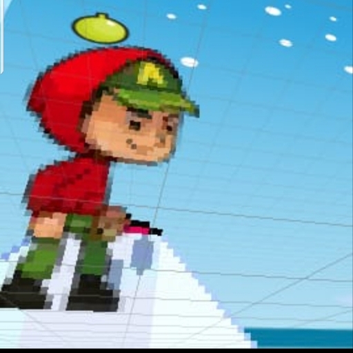 Ice World Adventure Game HD logo