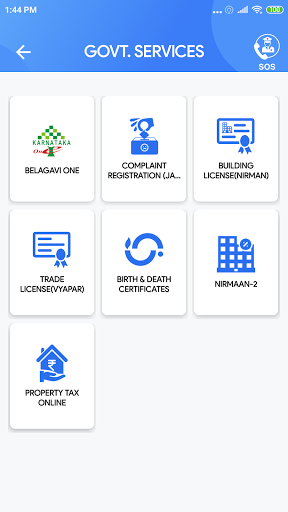 Belagavi Citizen App Screen 3