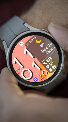 Digital Color WearOS NTV572 Screen 3