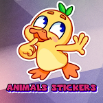 Cover Image of Tải xuống Animal Stickers WASticker  APK