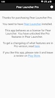 screenshot of Pear Launcher Pro