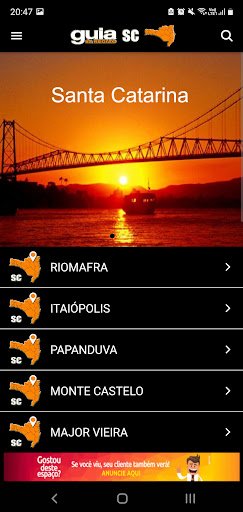 GUIA DA REGIÃO SC Screen 2