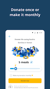 ShareTheMeal: Charity Donat‪e Screenshot