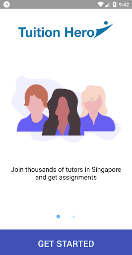 Android application Tuition Hero Singapore screenshort