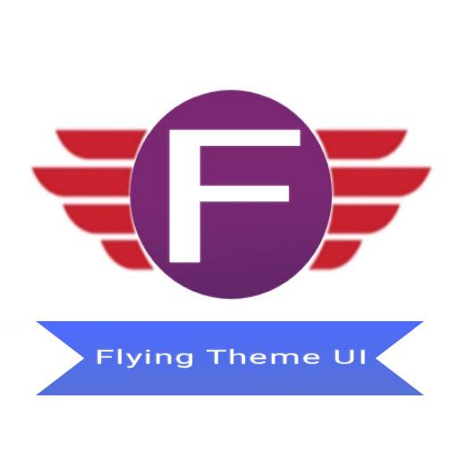 Flying Theme IU for Kustom logo