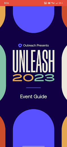 Android application Outreach Unleash 2023 screenshort