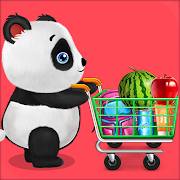 Panda Supermarket Shop - Fun Shopping Mania