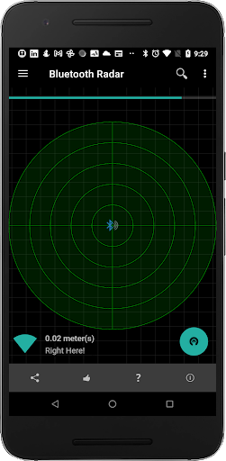 Bluetooth Radar Trial Screen 3