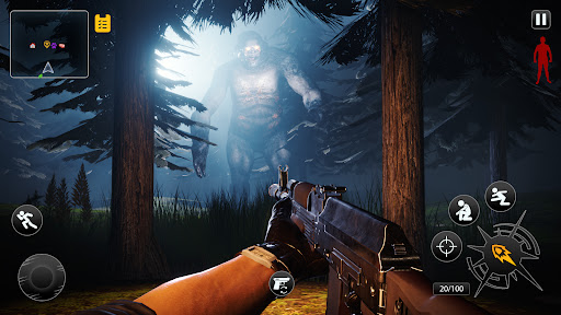 Android application BIGFOOT HUNTING: WILD HUNT screenshort