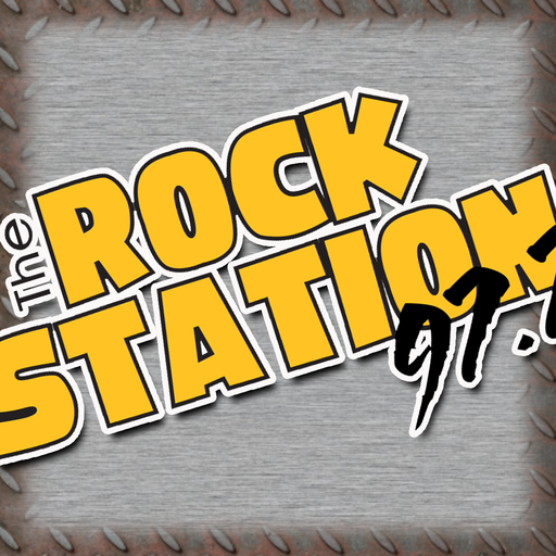 The Rock Station 97.7-fm logo