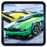 Real Snow Speed Drift Car Racing Game Free 3D City icon
