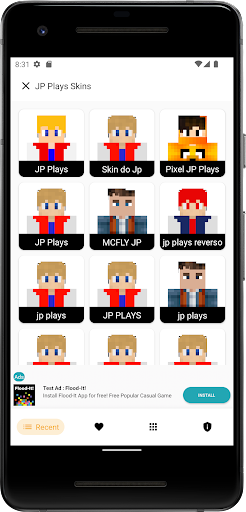 JP Plays Skins for Minecraft Screen 2