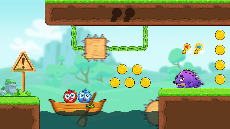 Red and Blue: Ball Heroes - New - (Android)