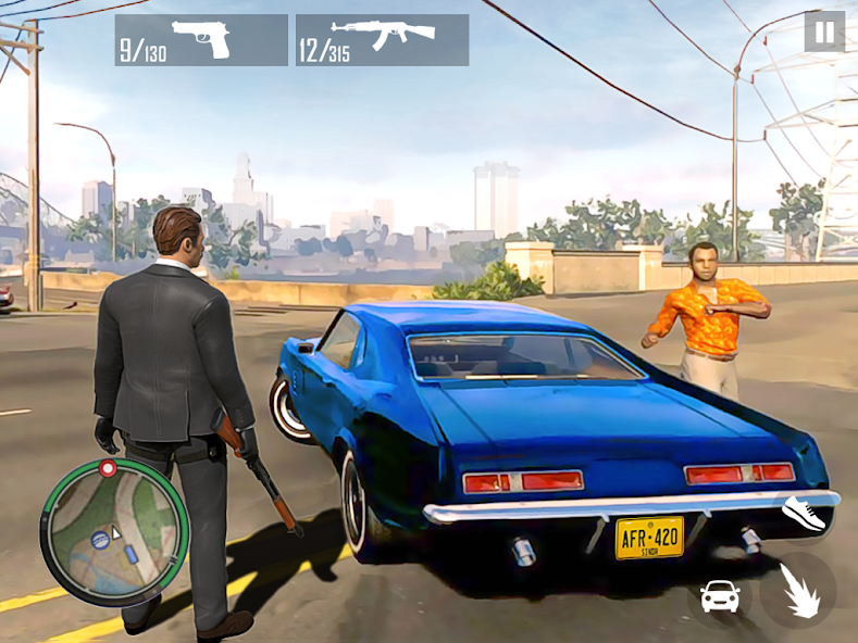 City Mafia Gangster Games - Open World Crime Games