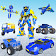 Butterfly Robot Car Game 3D icon