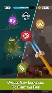 Fight the Fire: Cannon Shooter
