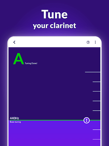 Screenshot of Clarinet Lessons - tonestro