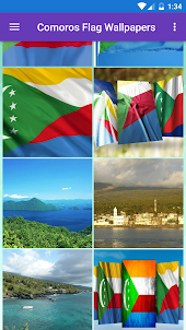 Comoros Flag Wallpaper: Flags