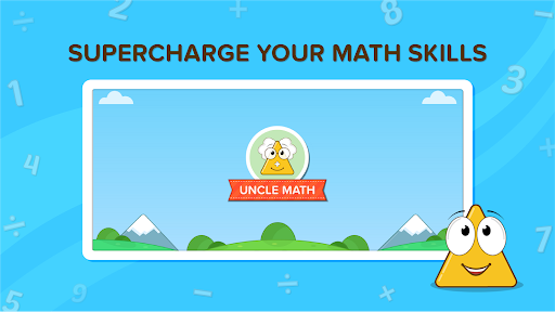 Android application Uncle Math (9 to 11 Years) screenshort