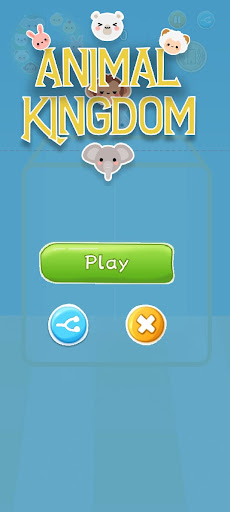 Android application Animal Kingdom Merge screenshort